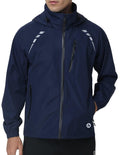 Men’s Waterproof Packable Cycling Rain Jacket