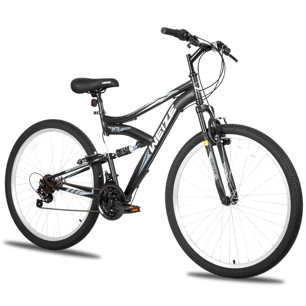 Dual Suspension Mountain Bike With Multi-Speed Gears