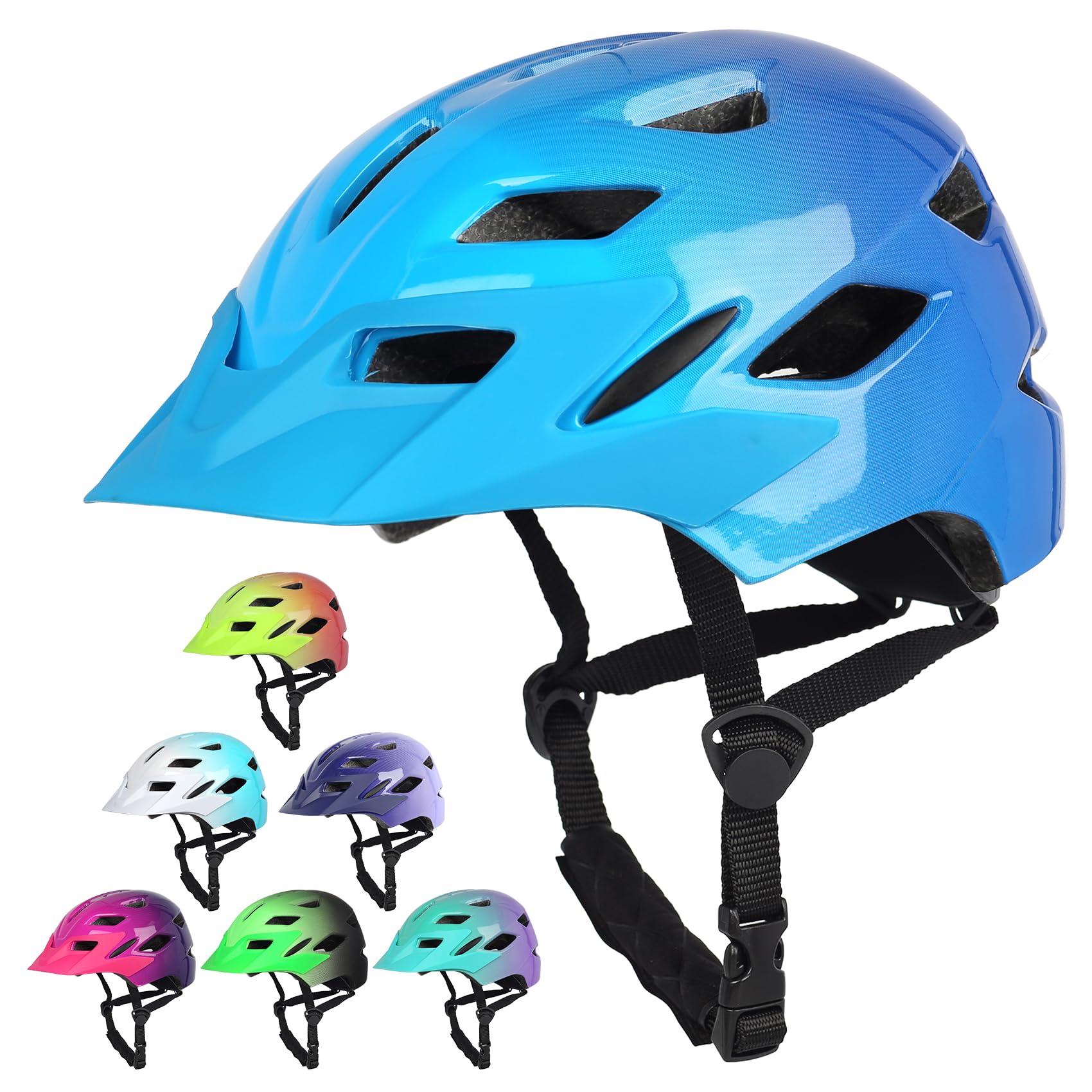 Kids Multi-Sport Helmet With LED Safety Light