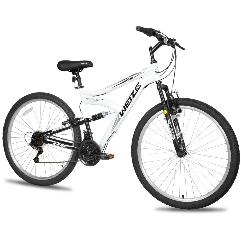 Dual Suspension Mountain Bike With Multi-Speed Gears