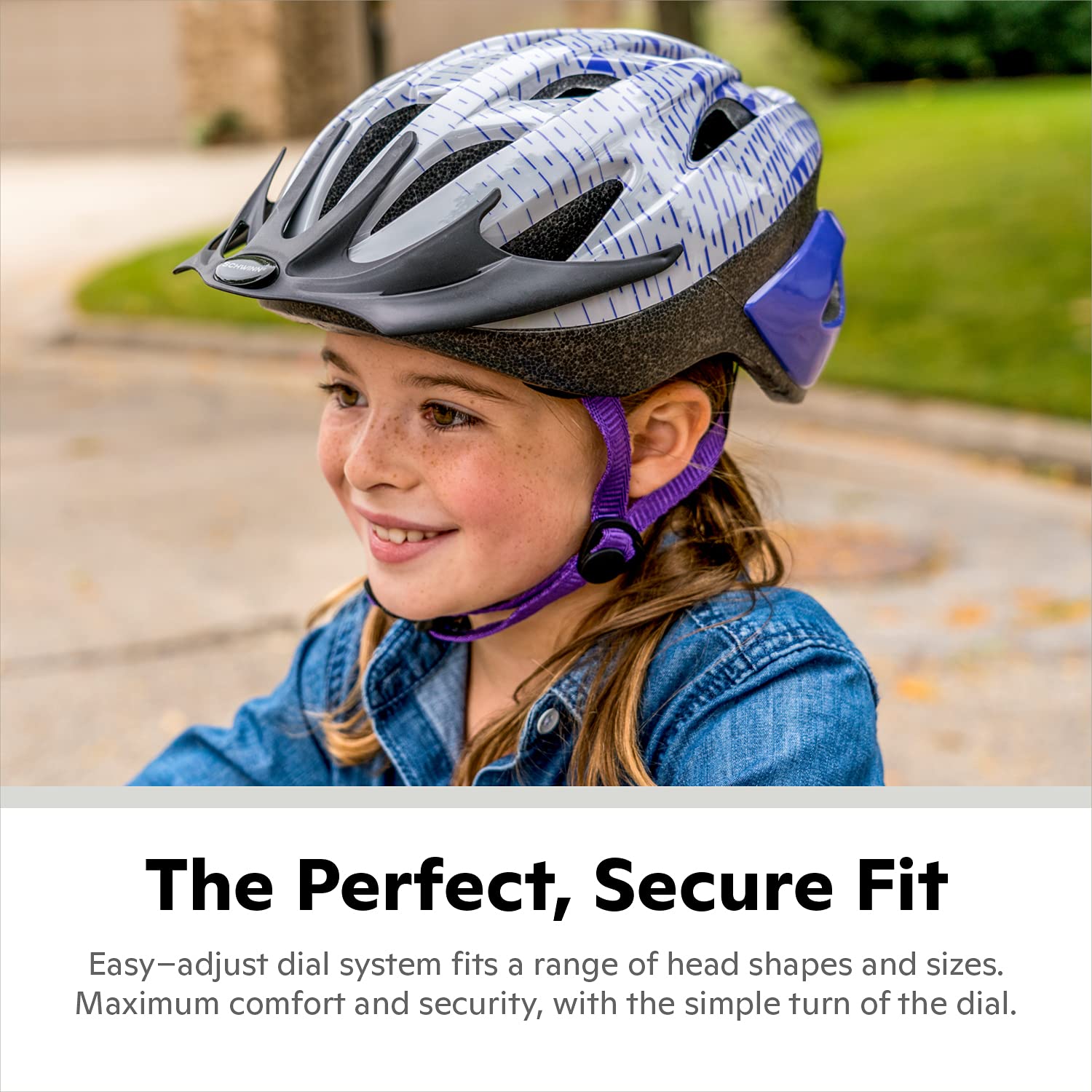 Kids Adjustable Bike Helmet With Ventilation
