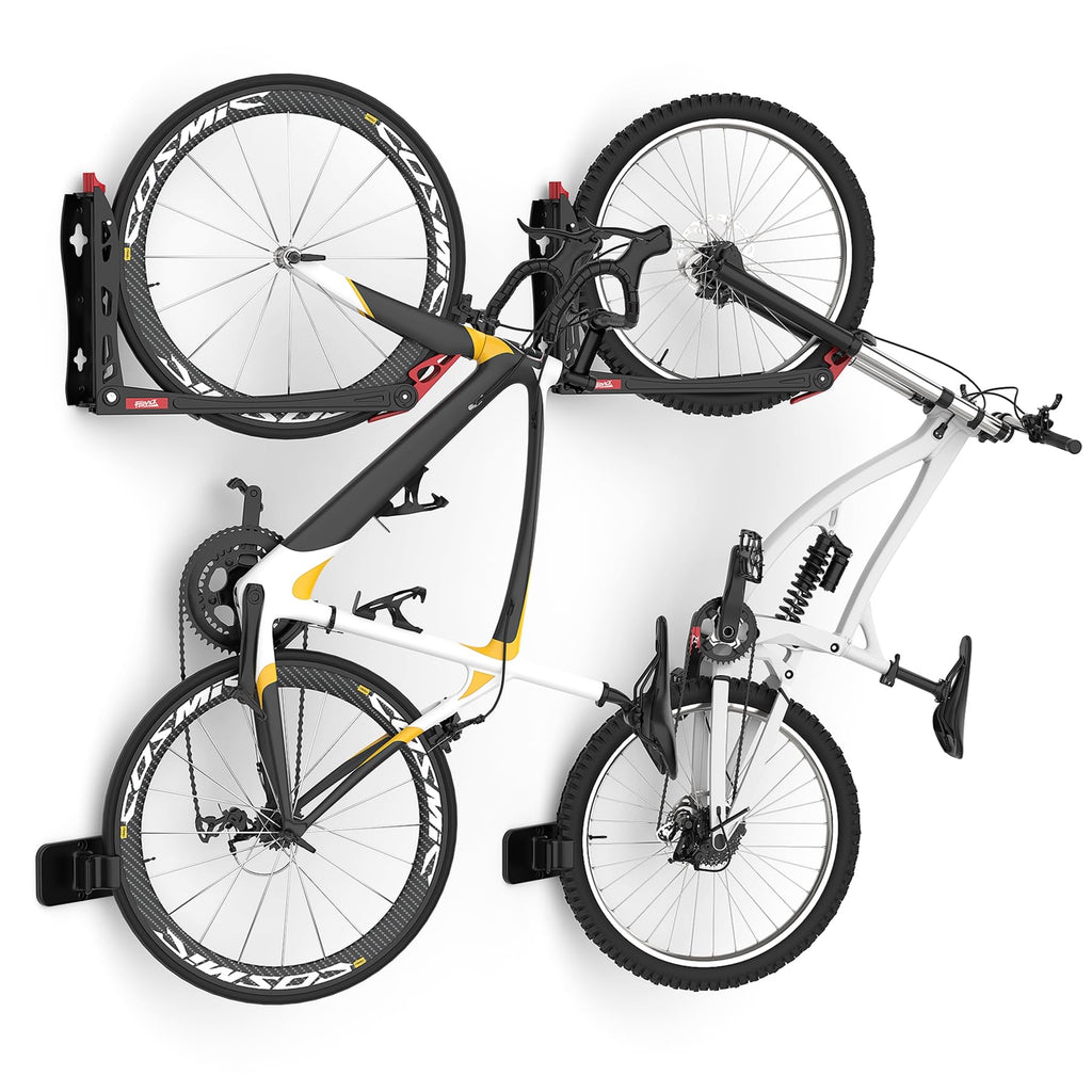 Swivel Wall-Mounted Vertical Bike Storage Rack