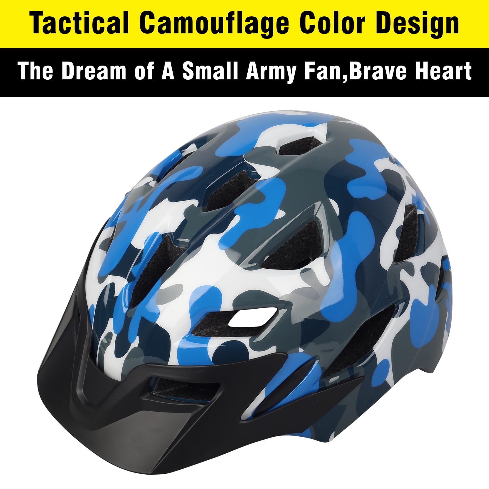 Kids Multi-Sport Helmet With LED Safety Light
