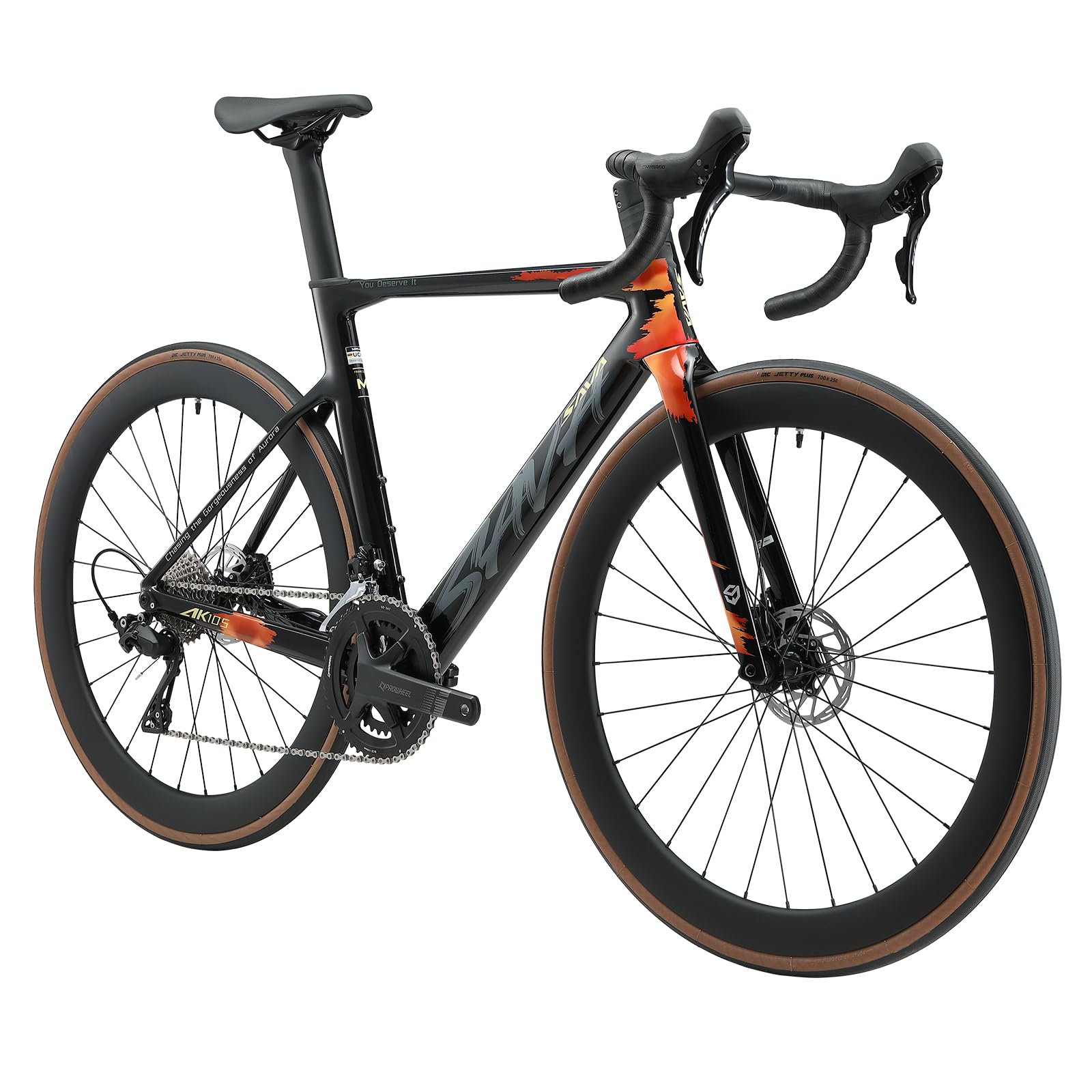Full Carbon Road Bike With Hydraulic Disc Brakes