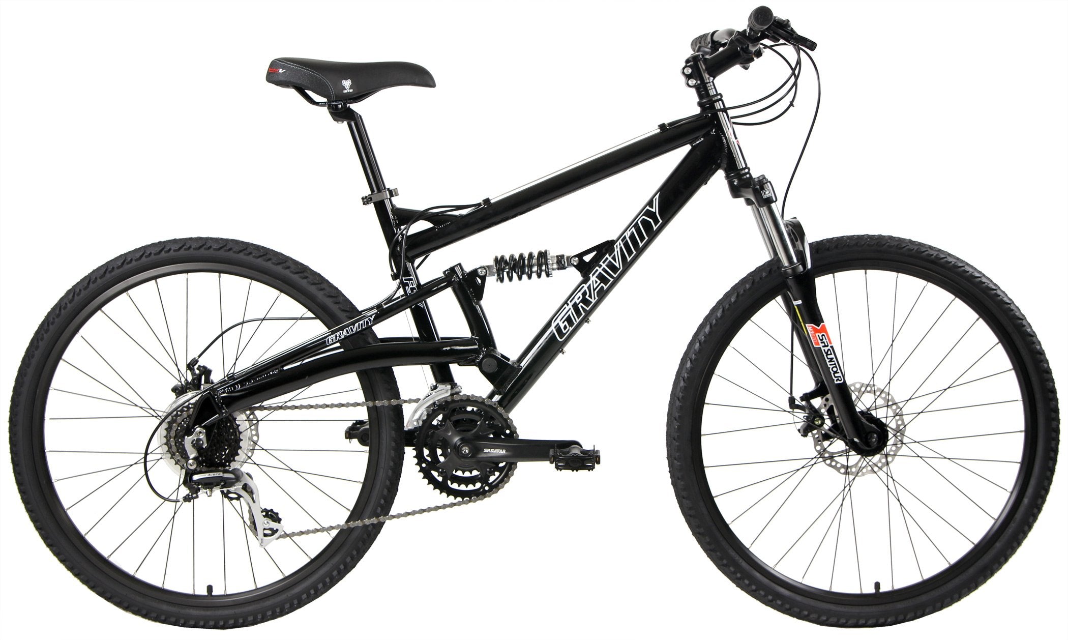 Full Suspension Mountain Bike With Disc Brakes