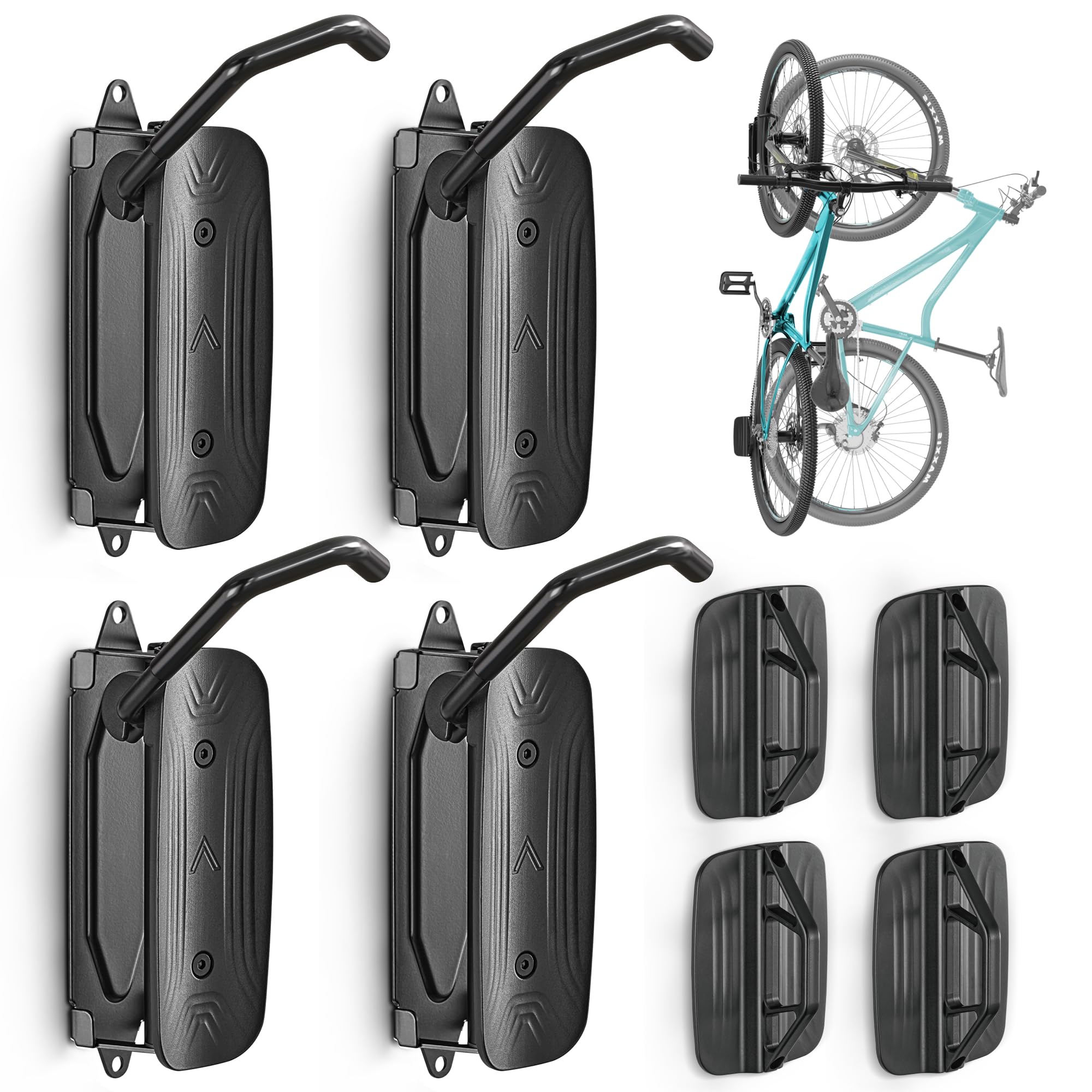 Swivel Wall-Mounted Bike Hanger Storage Rack