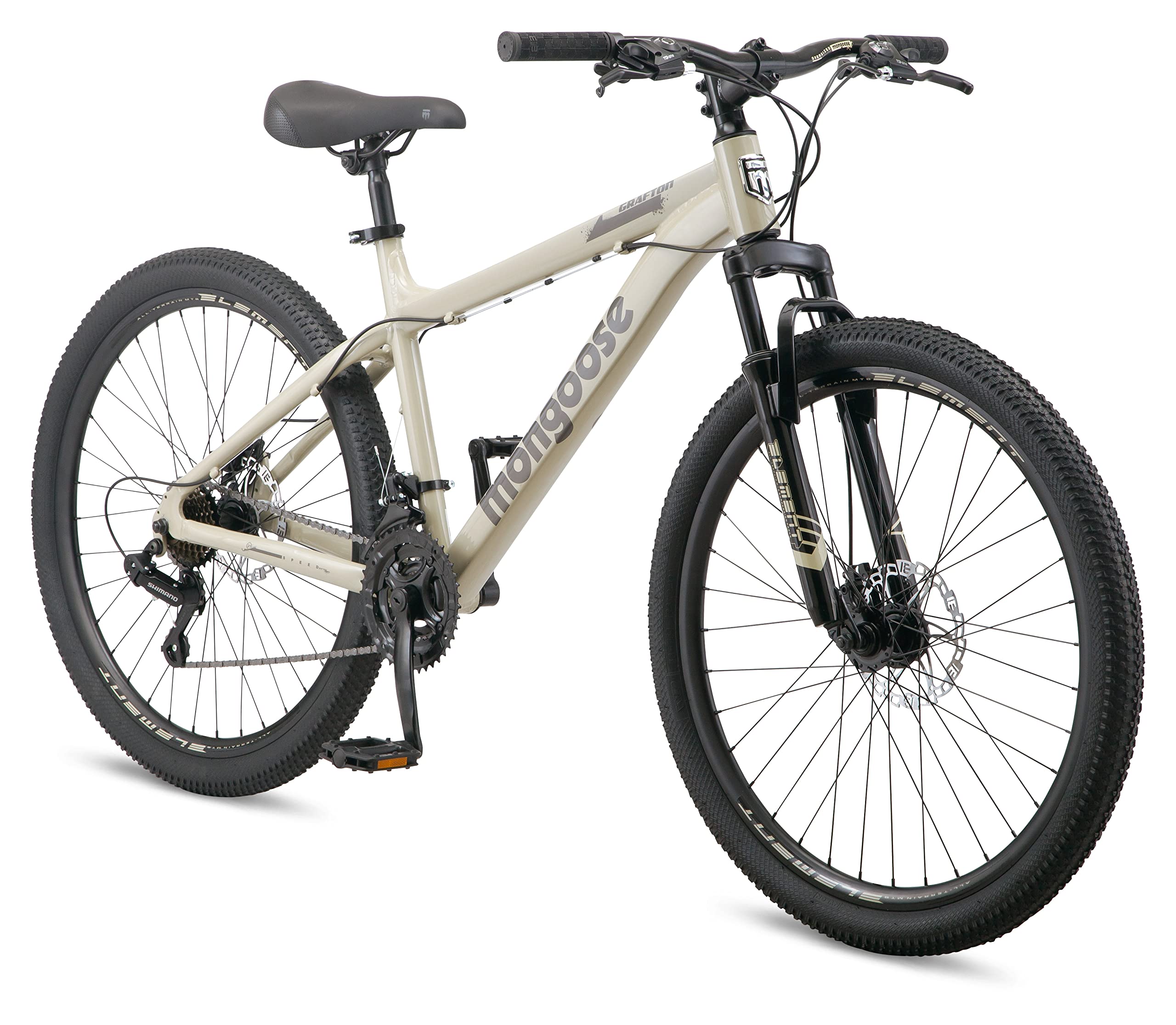 21-Speed Mountain Bike With Mechanical Disc Brakes