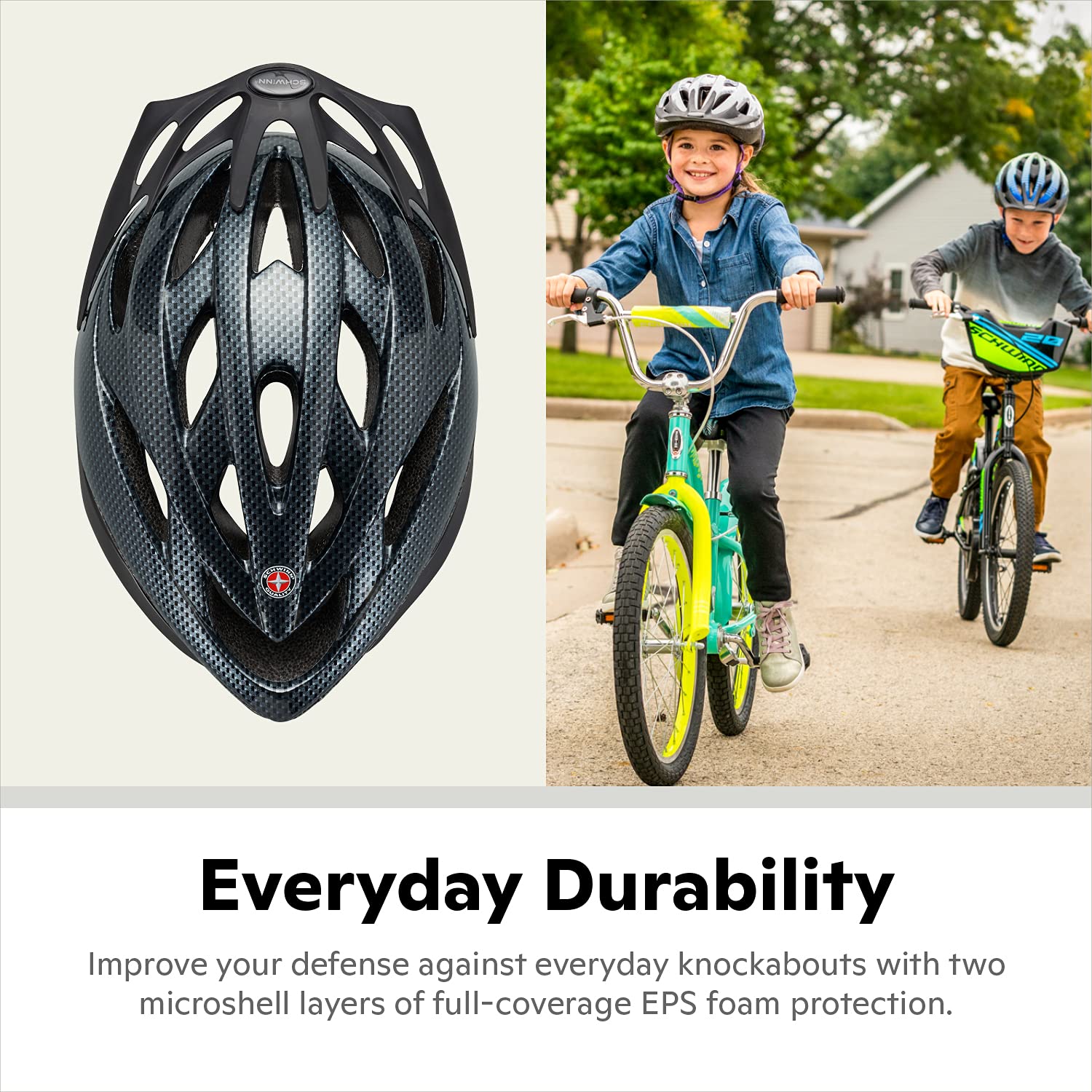 Kids Adjustable Bike Helmet With Ventilation