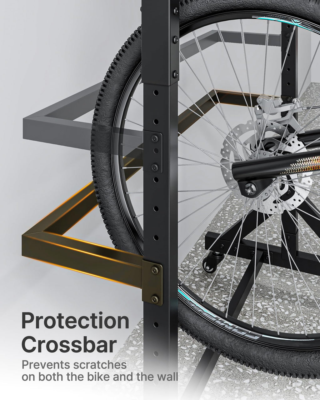 Freestanding Indoor Bike Storage Rack Stand