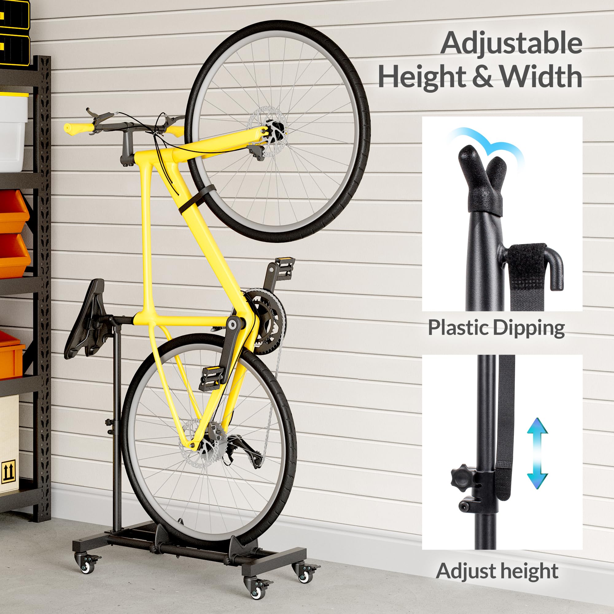 Vertical Bike Storage Rack Stand for Home Garage