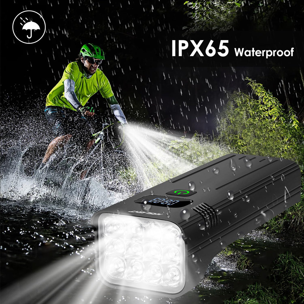 Rechargeable High-Output Bike Light Set