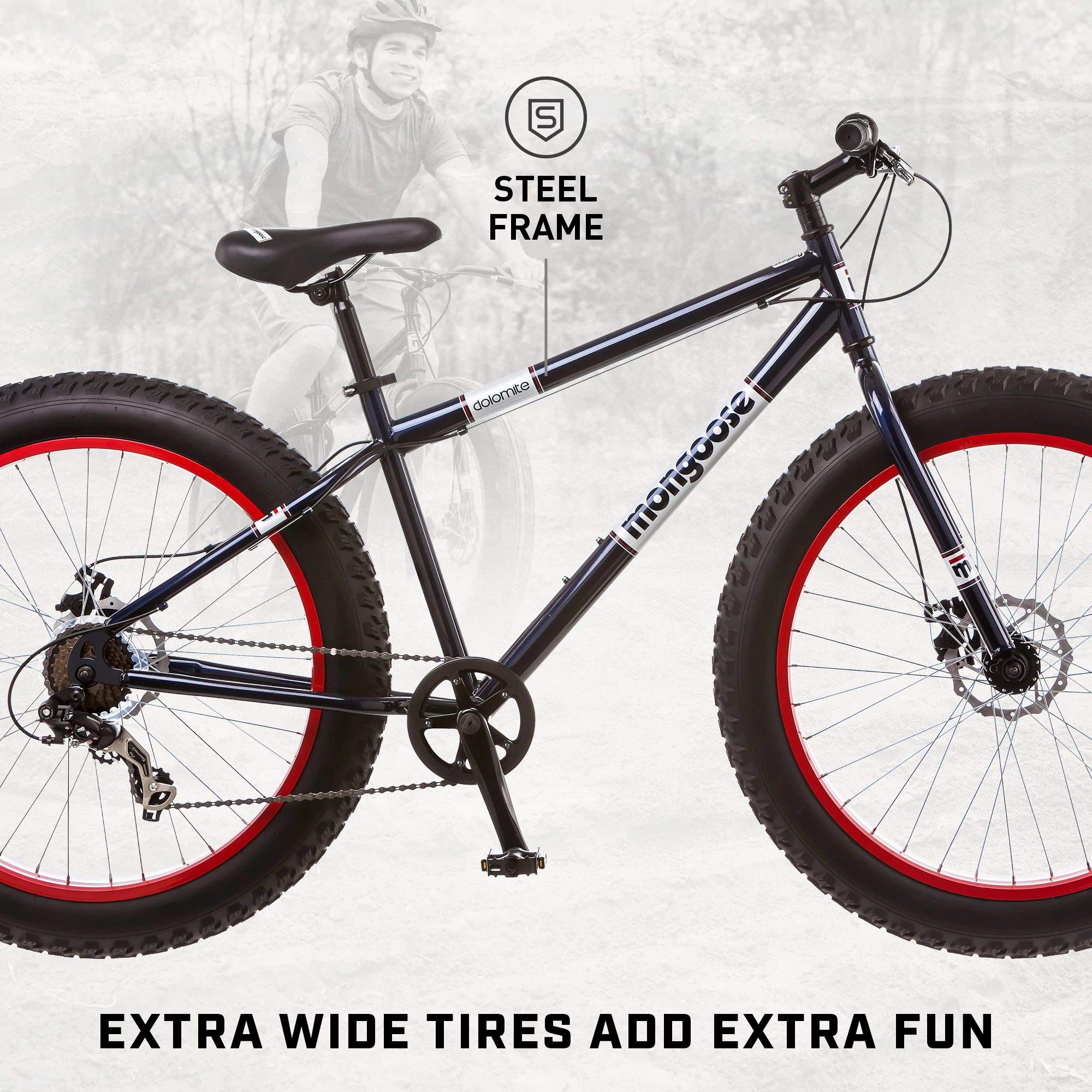 Fat Tire Mountain Bike For Trail Adventures