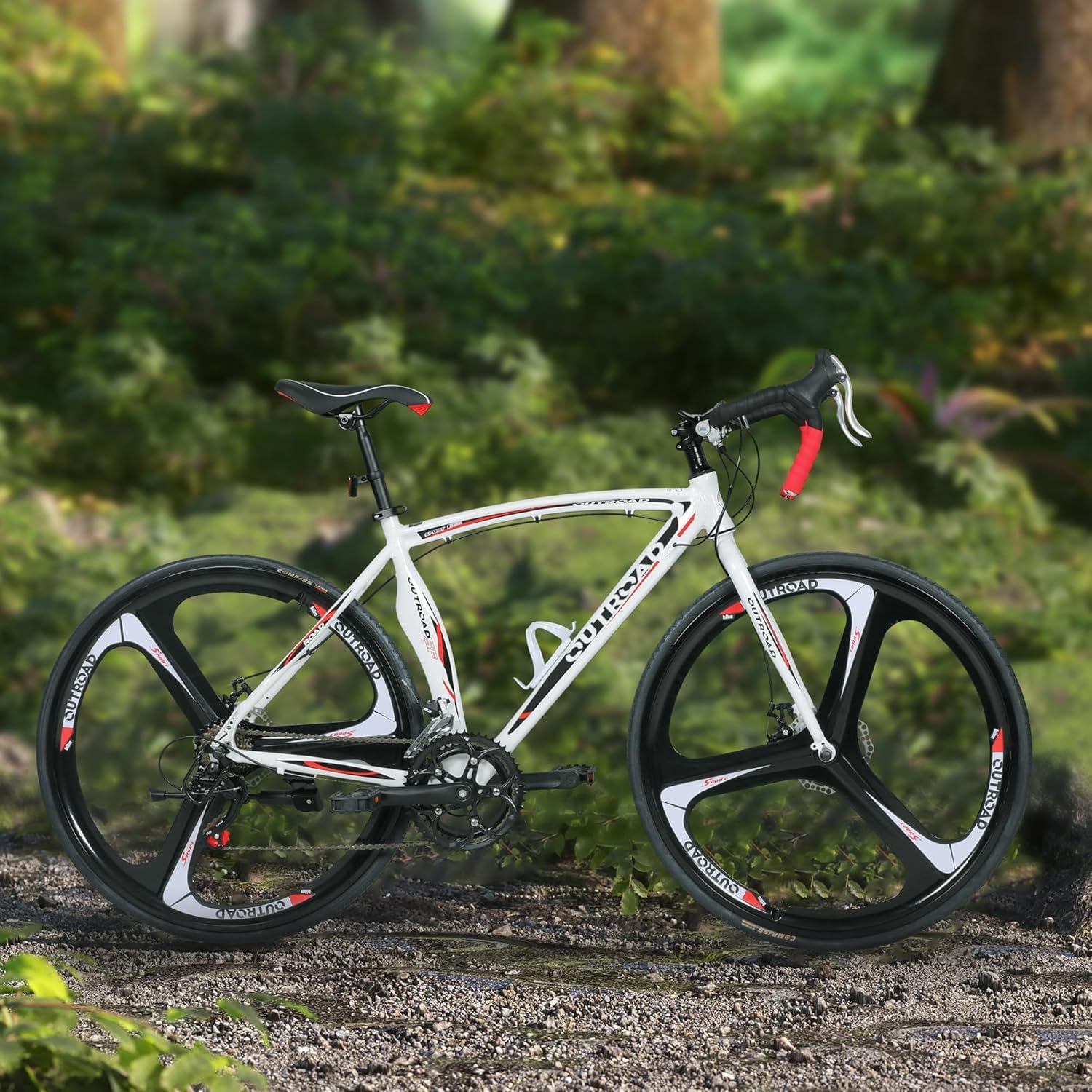 700C Aluminum Road Bike With Multi-Speed Gears