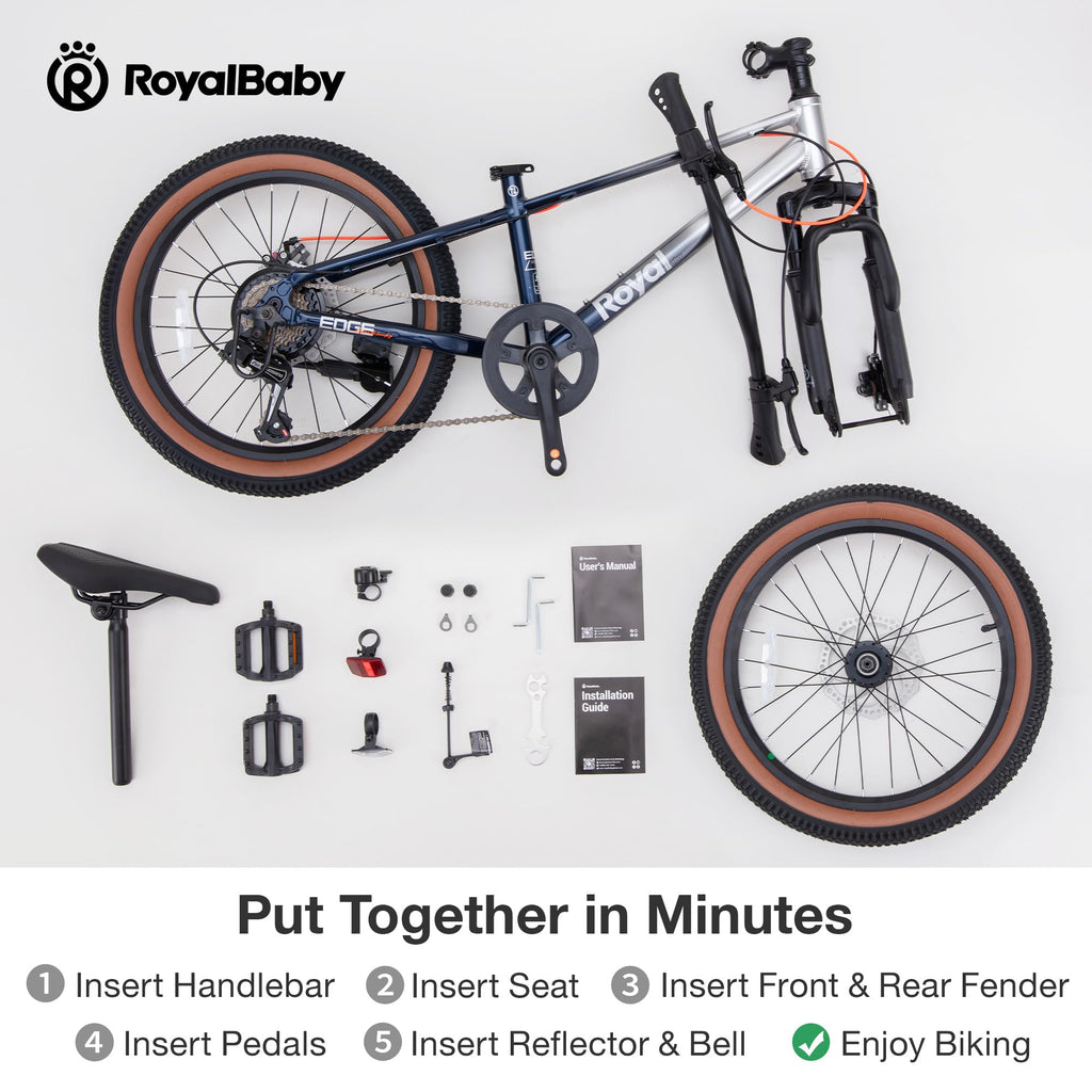 Kids Aluminum Mountain Bike With Multi-Speed Gears