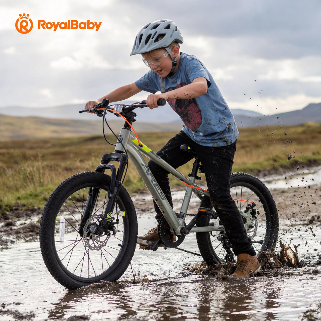 Kids Aluminum Mountain Bike With Front Suspension