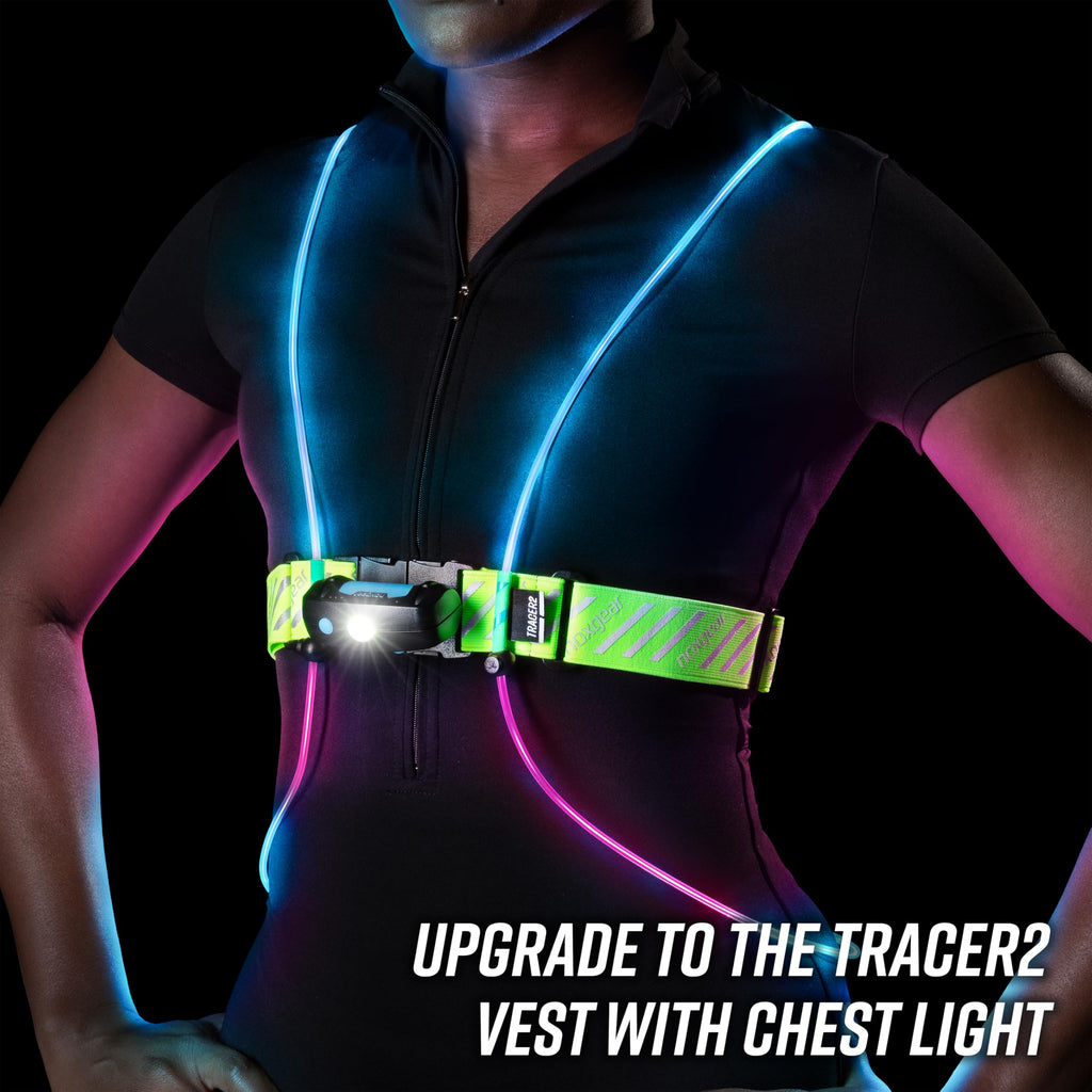 Rechargeable LED Reflective Running Safety Vest