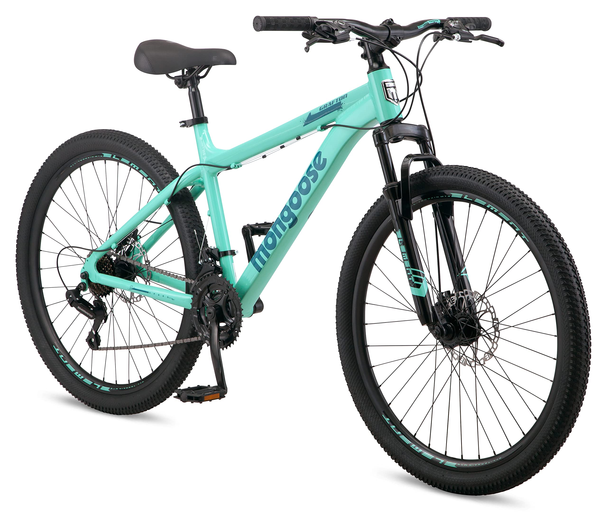 21-Speed Mountain Bike With Mechanical Disc Brakes