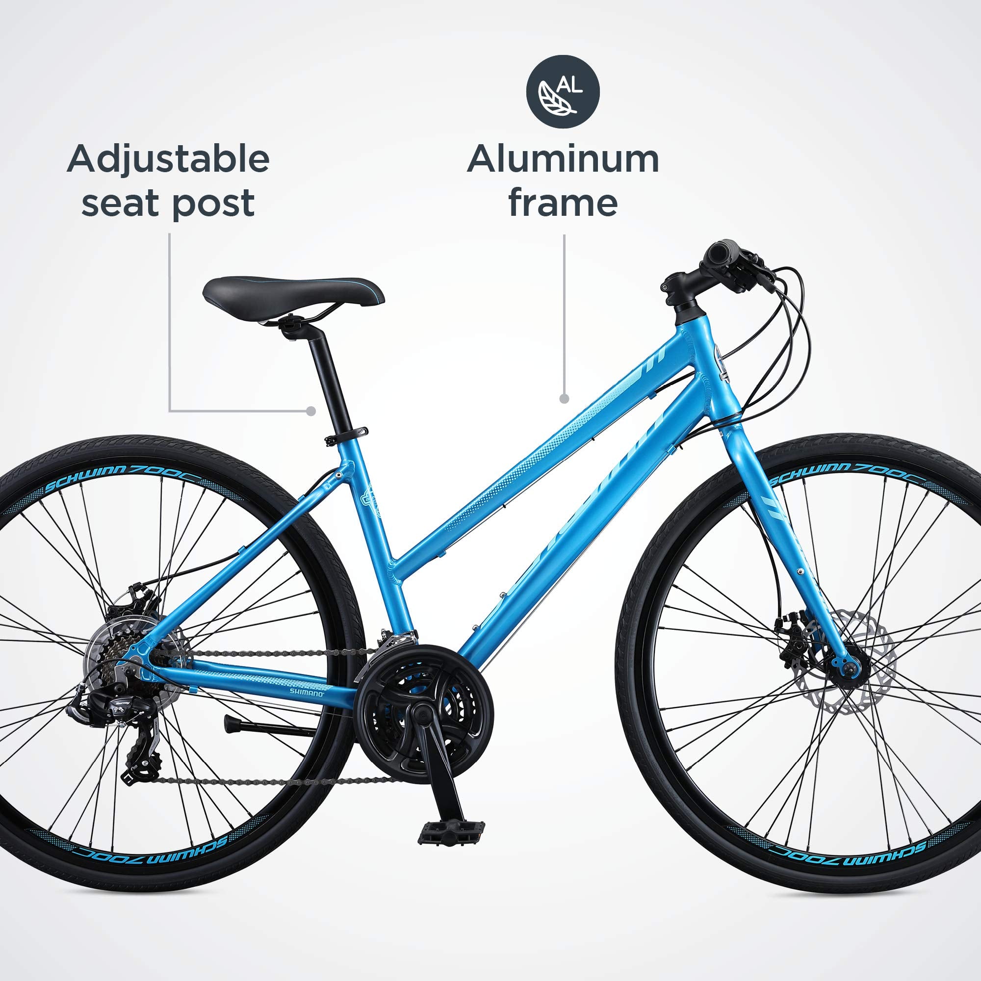 700C Road Bike With 14-Speed Drivetrain