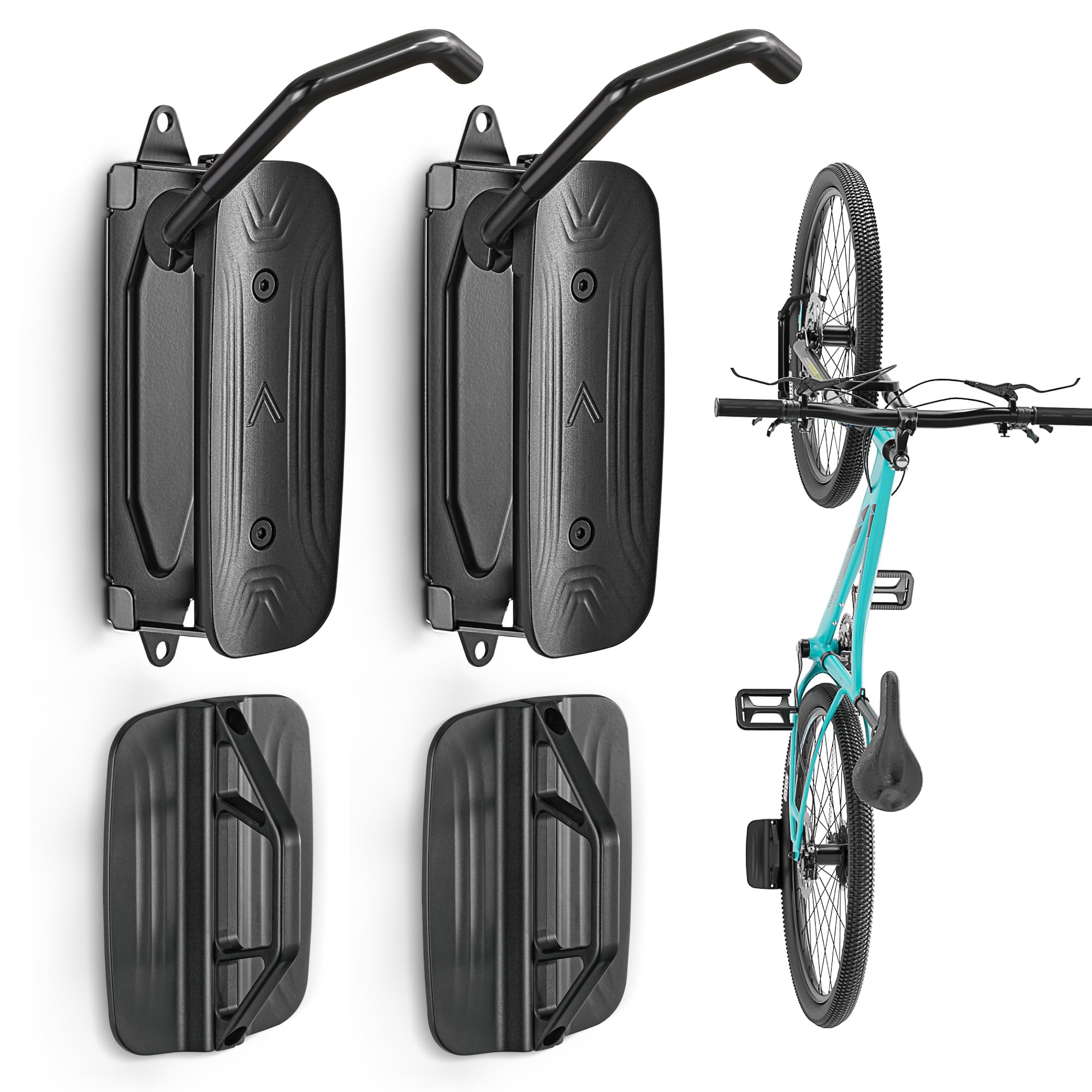 Swivel Wall-Mounted Bike Hanger Storage Rack