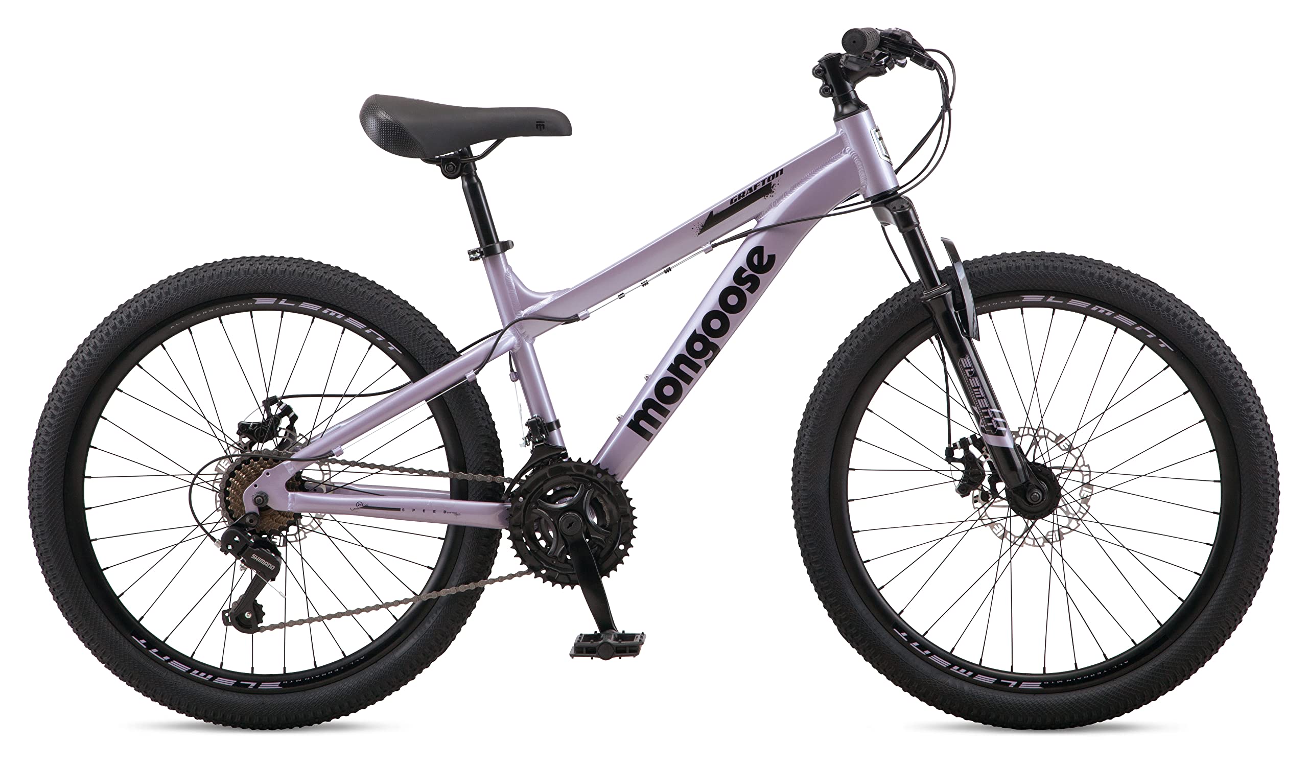21-Speed Mountain Bike With Mechanical Disc Brakes