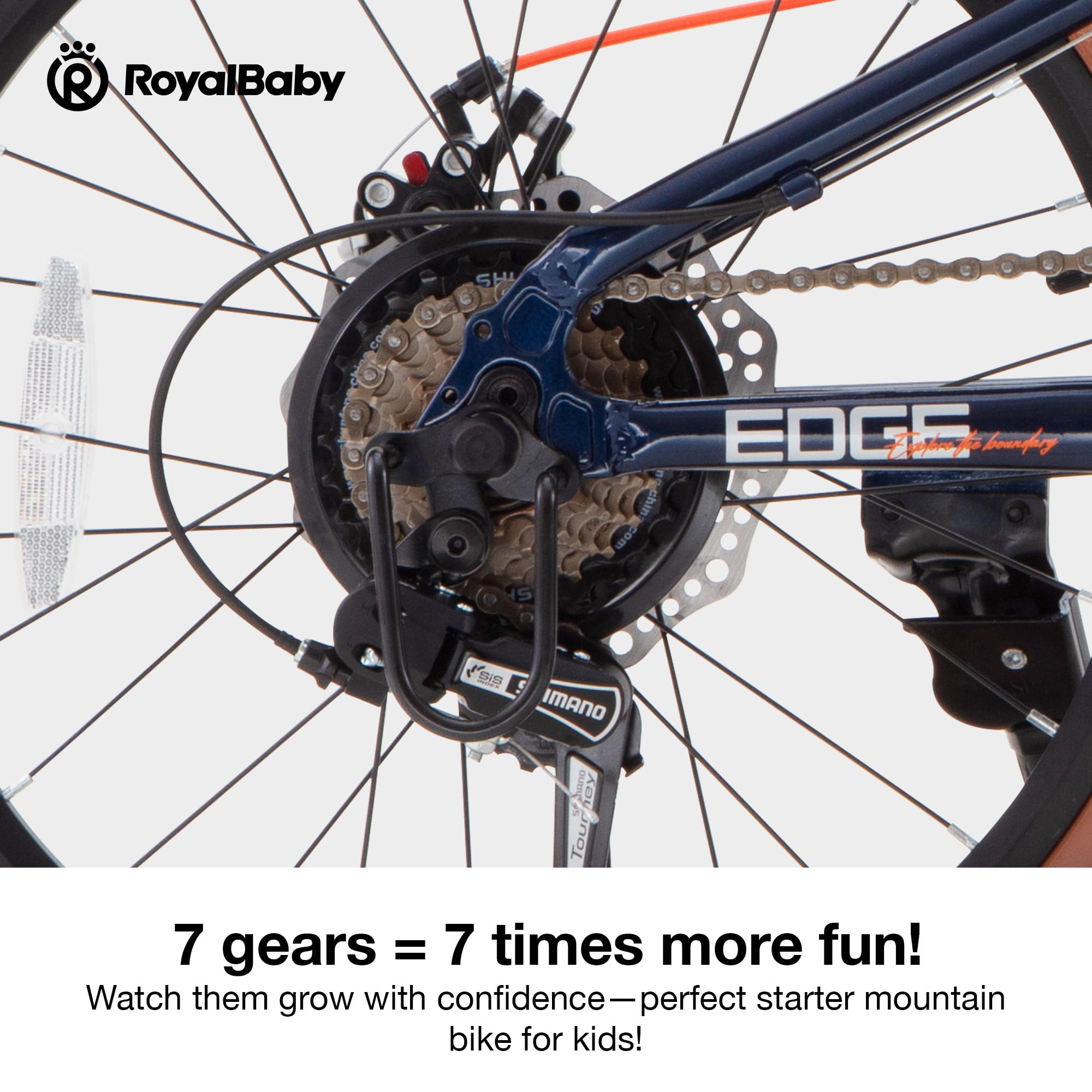Kids Aluminum Mountain Bike With Multi-Speed Gears