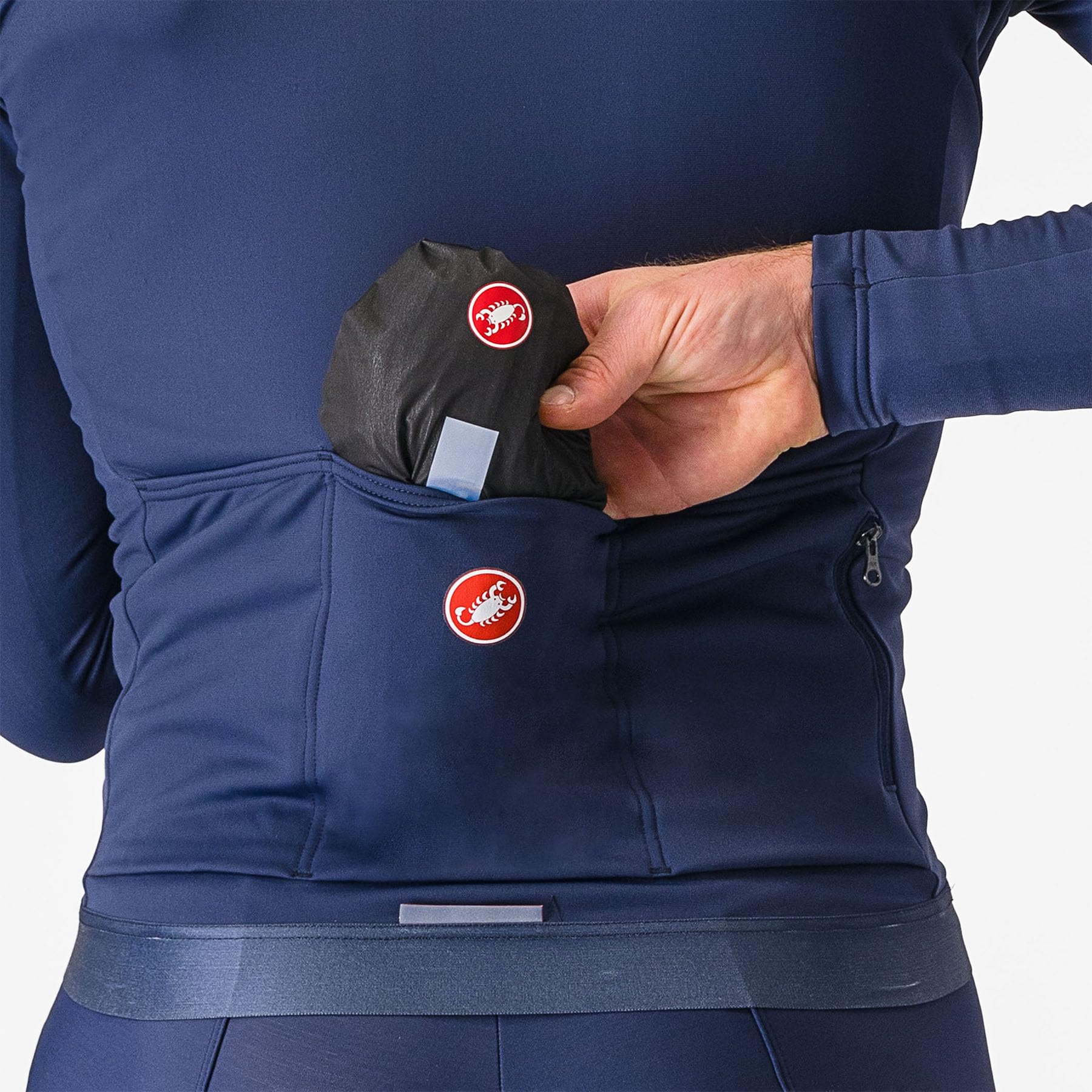 Men’s Waterproof Reflective Cycling Shell Jacket