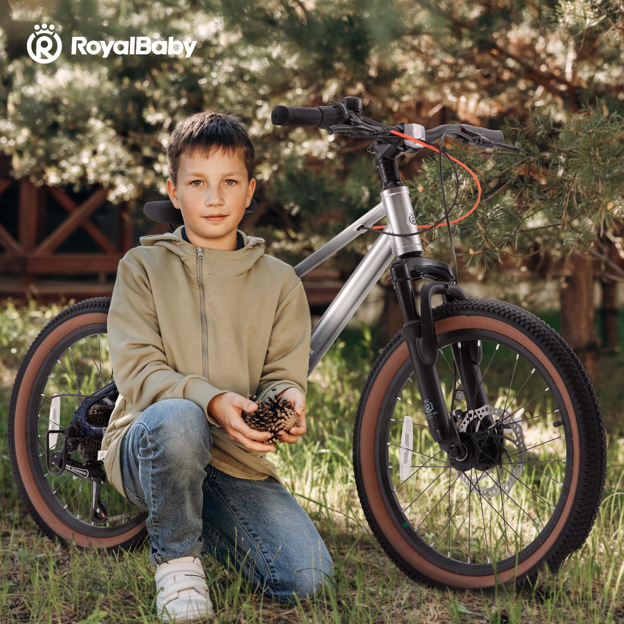 Kids Aluminum Mountain Bike With Multi-Speed Gears