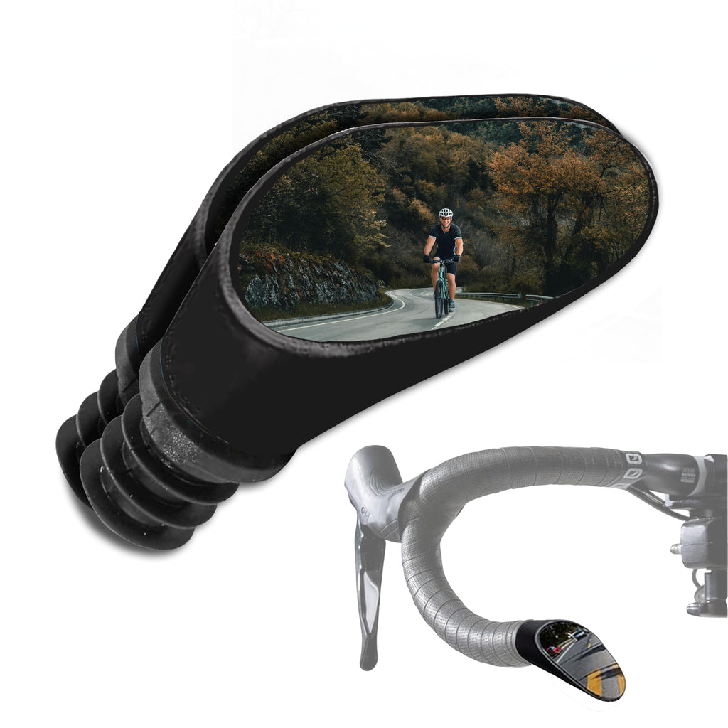 Adjustable Convex Bike Mirror For Drop Bars