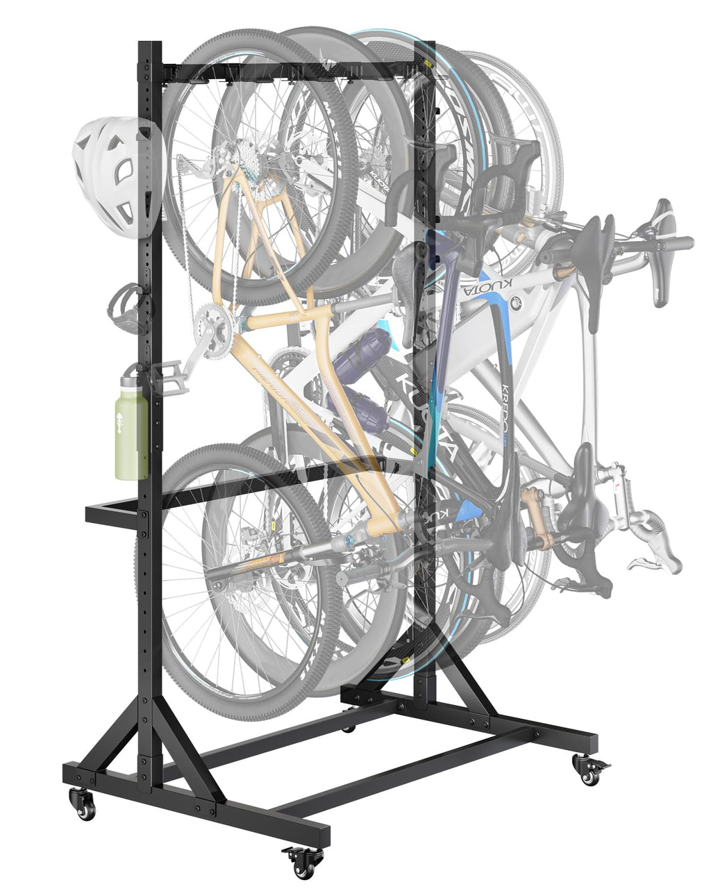 Freestanding Indoor Bike Storage Rack Stand