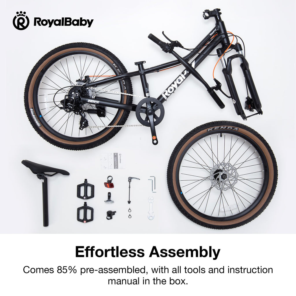 Kids Aluminum Mountain Bike With Dual Disc Brakes