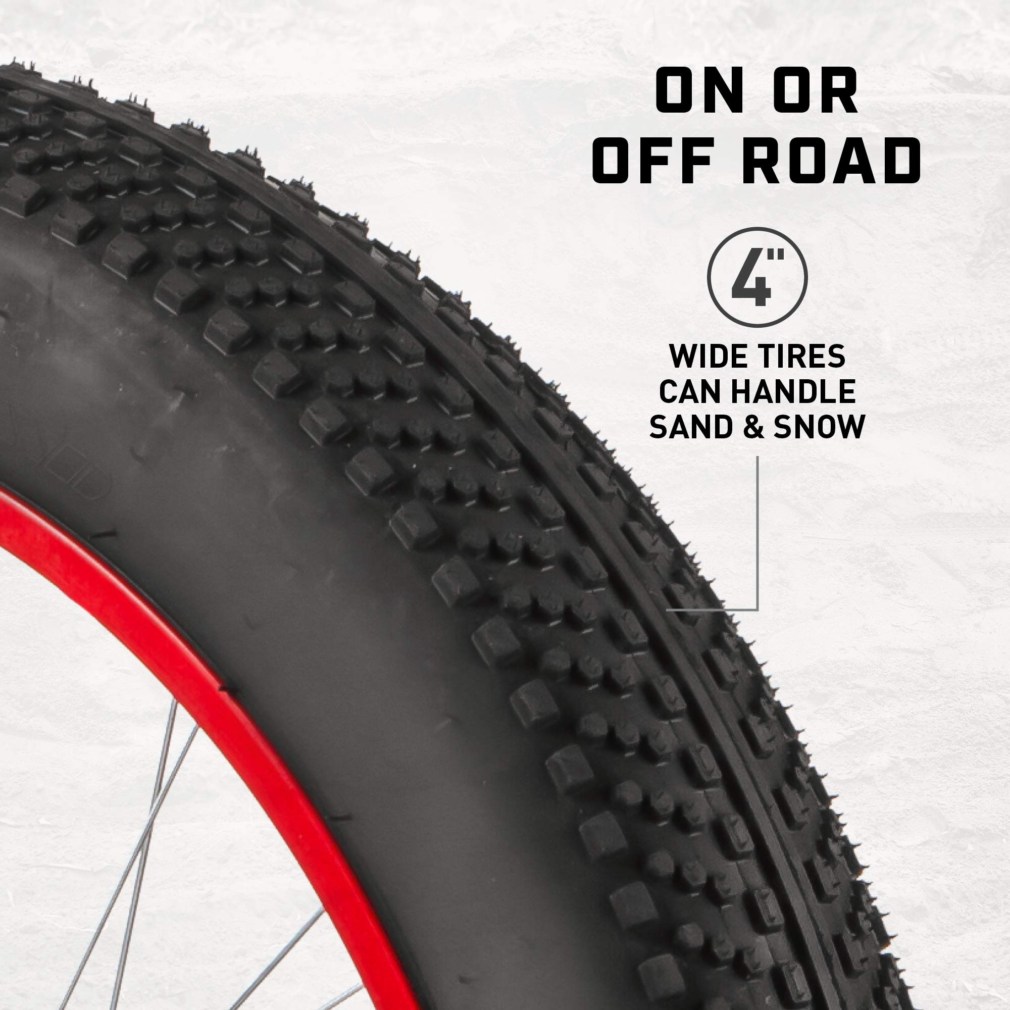 Fat Tire Mountain Bike For Trail Adventures