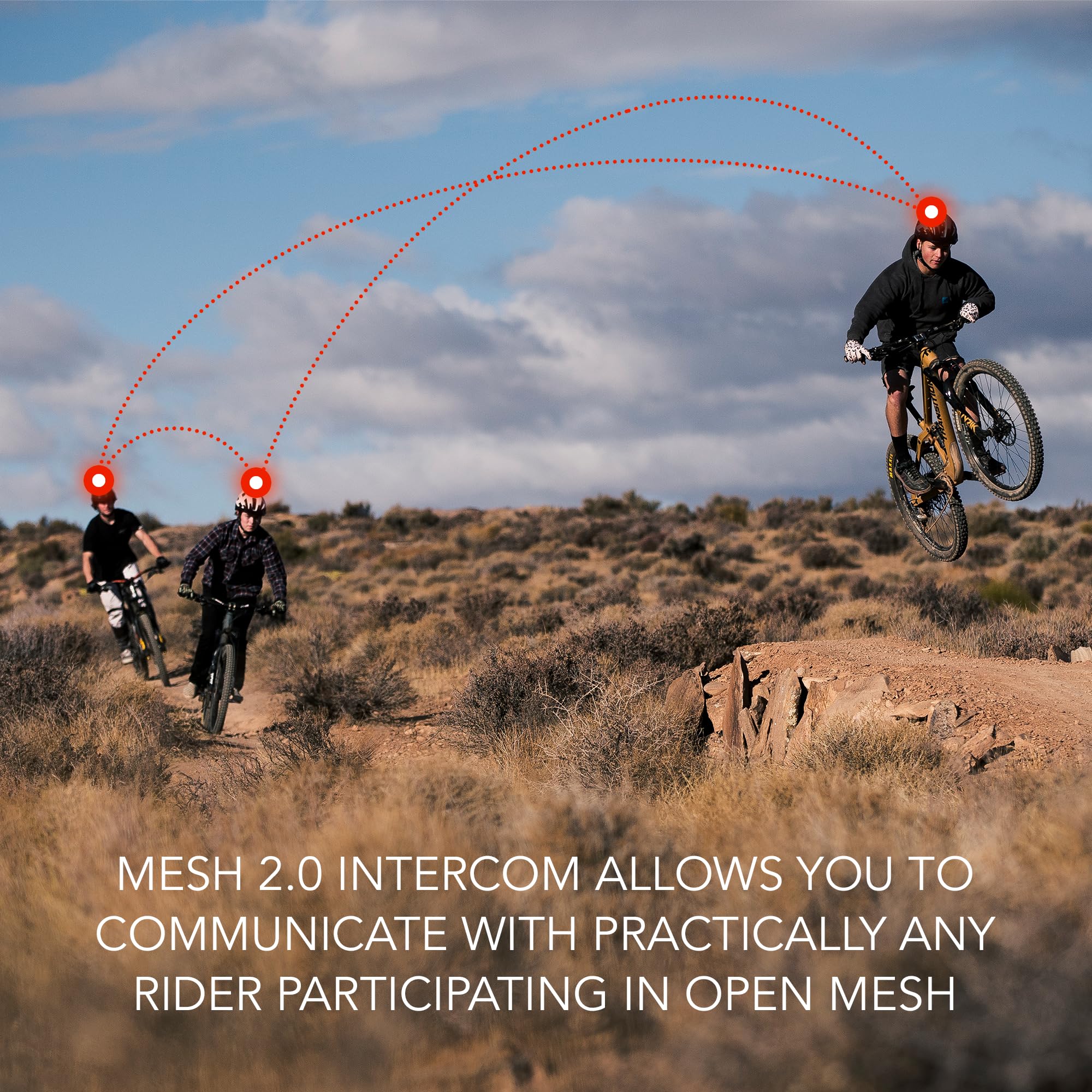 Smart Bluetooth Mountain Bike Helmet