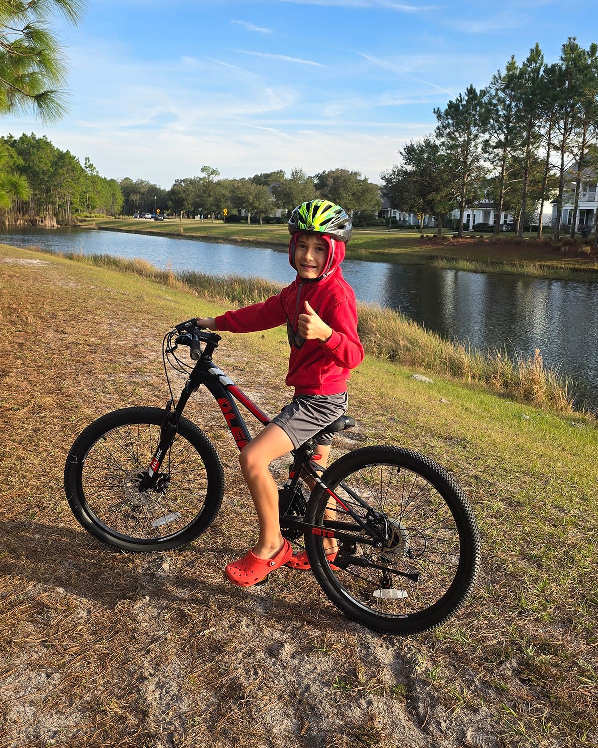Kids 21-Speed Mountain Bike With Disc Brakes