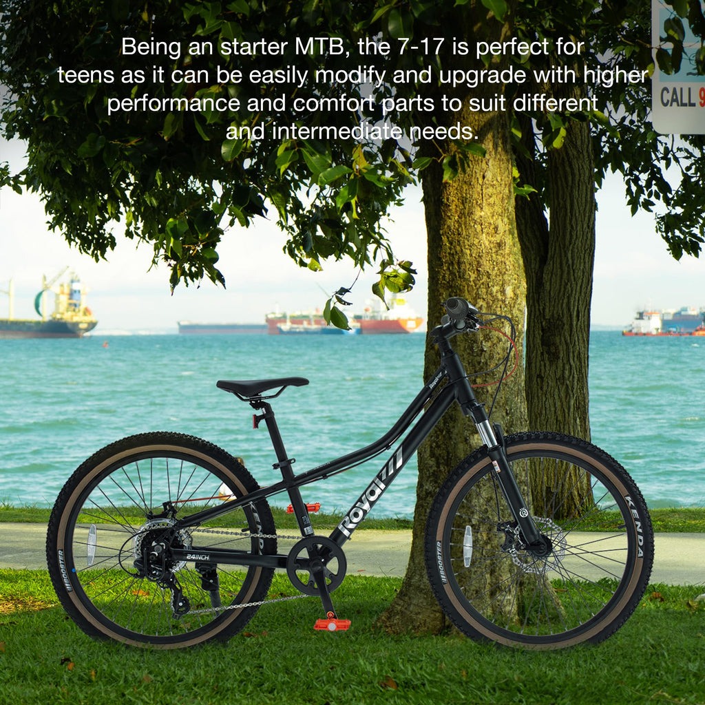 Kids Aluminum Mountain Bike With Dual Disc Brakes